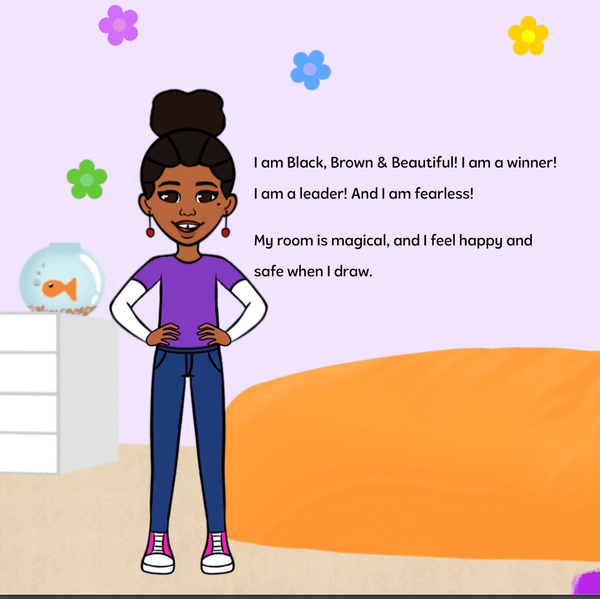 Black, Brown, Beautiful, Bullied Book with FREE Digital Activity Workbook