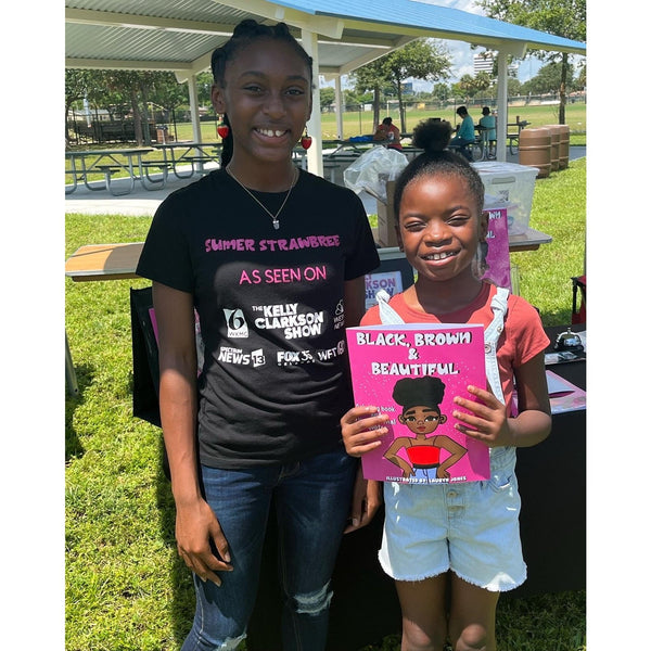 Black Brown and Beautiful©™ Coloring Book with 27 POSITIVE Affirmations | Support Confidence and Self-Esteem