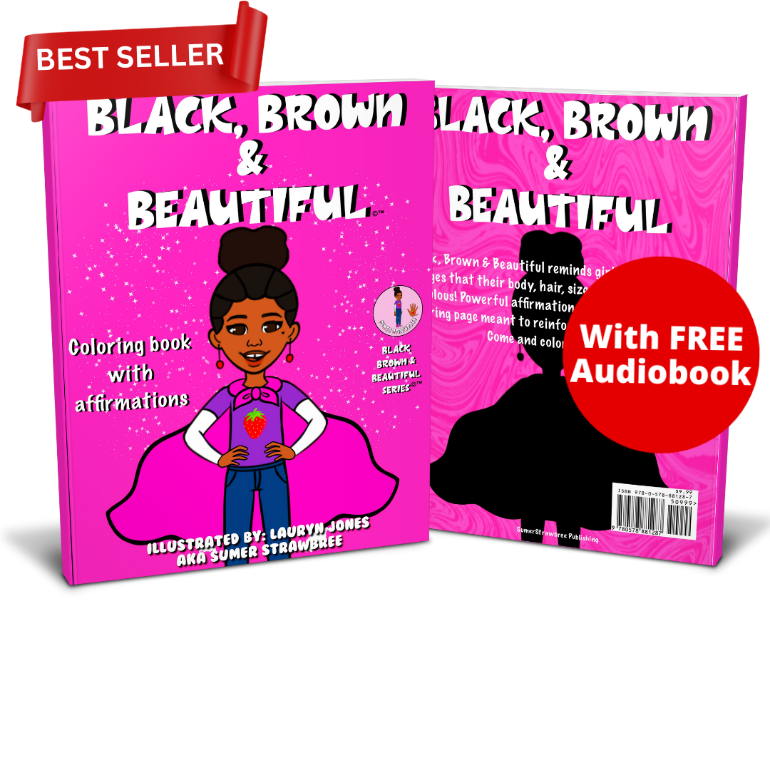 Positive Affirmations Coloring Book For Women: Black Woman Edition