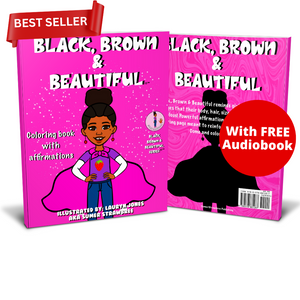 Shine Bright: A Black Girl Coloring Book with Positive Affirmations for  Kids Ages 6-8 (Black Girl Coloring Books and Positive Affirmations for  Black