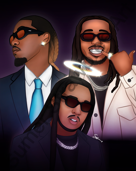 Migos - Art Print