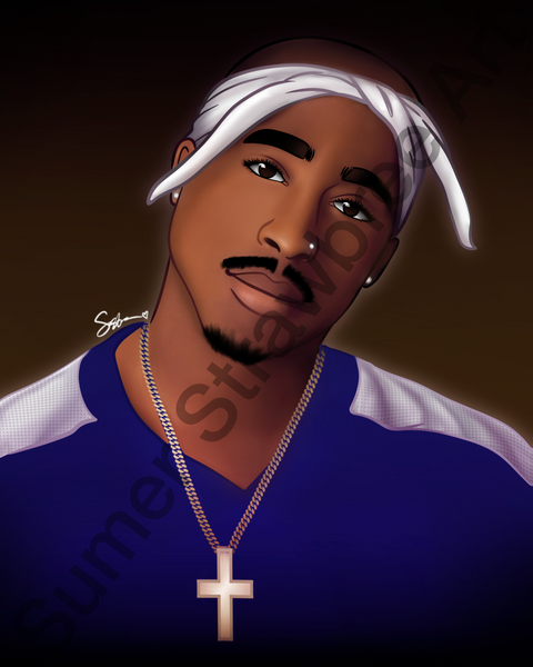 Tupac - Art Print