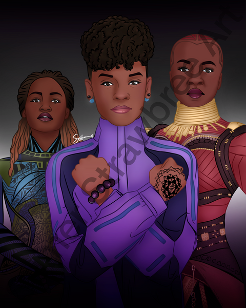 Women of Wakanda - Art Print