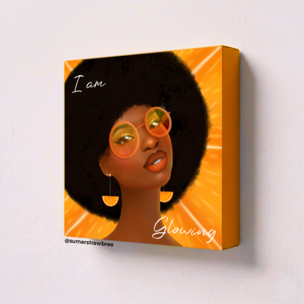Citrus Glow - Canvas Print
