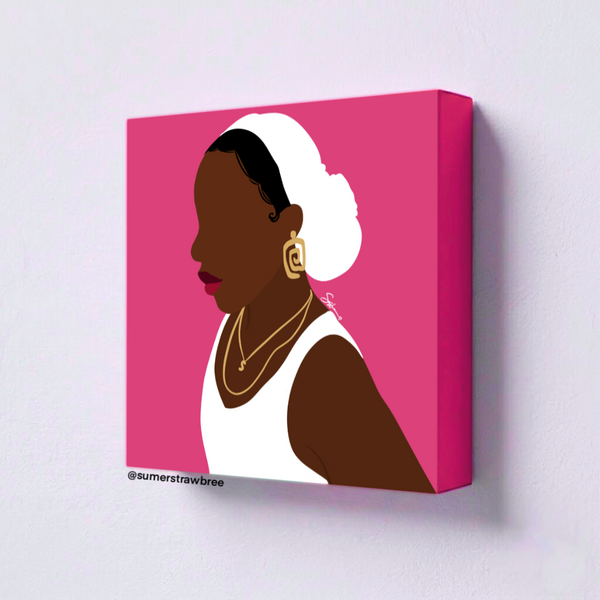 It's A Wrap Girlie - Canvas Print