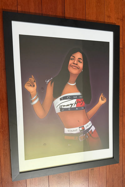 Aaliyah - Art Print