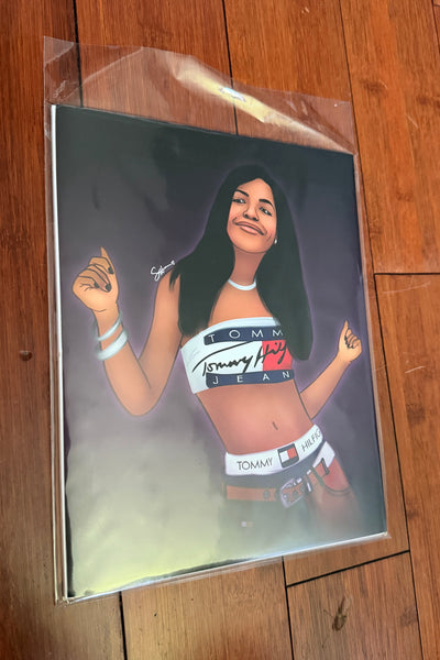 Aaliyah - Art Print