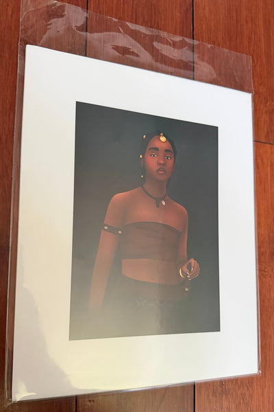 Nawi from The Woman King - Art Print