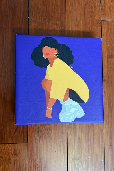 I'm Chill Girlie - Canvas Print