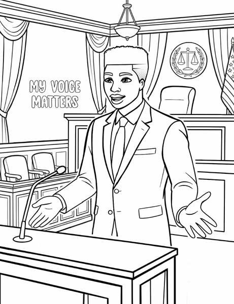 NEW Black Brown and Brilliant - BOYS Coloring Book with POSITIVE Affirmations | Supports Confidence and Self-Esteem