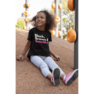 Kids Black, Brown & Beautiful©™ Premium T-shirt